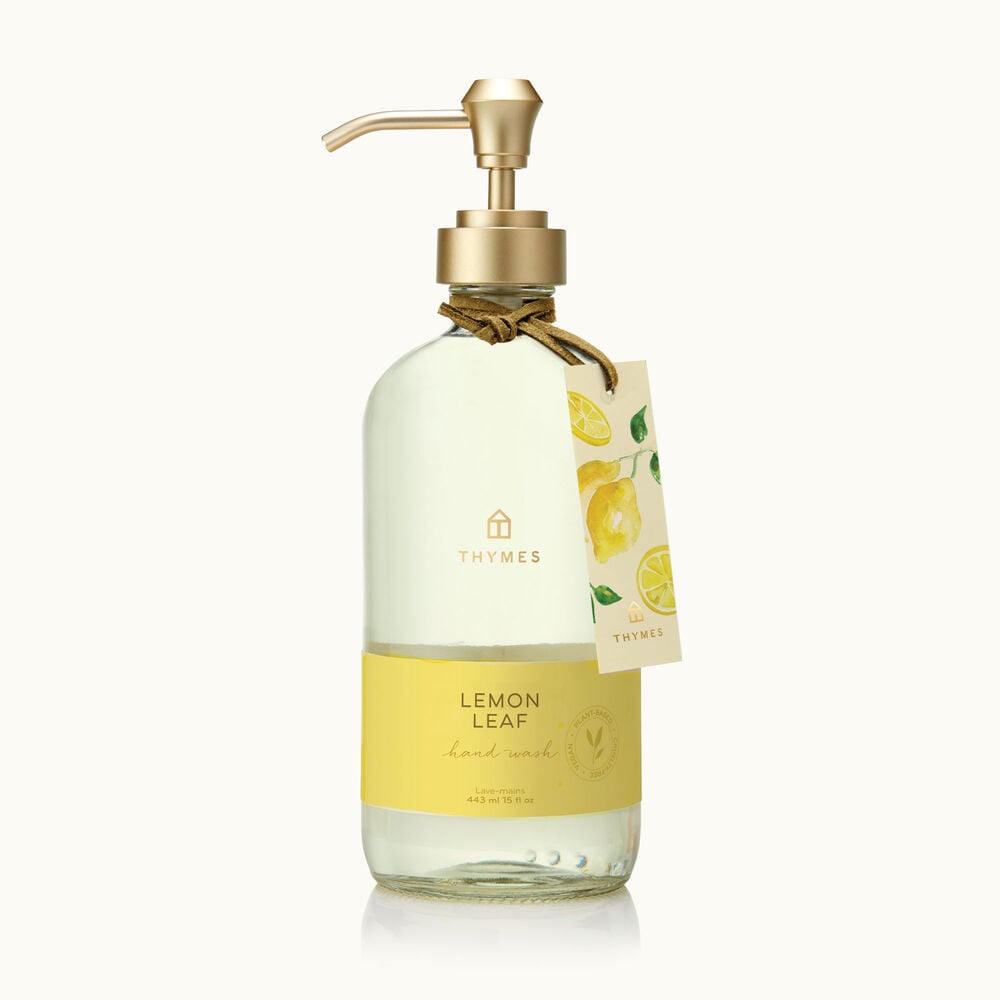 Thymes Lemon Leaf Large Hand Wash to Wash Away Dirt and Germs image number 0